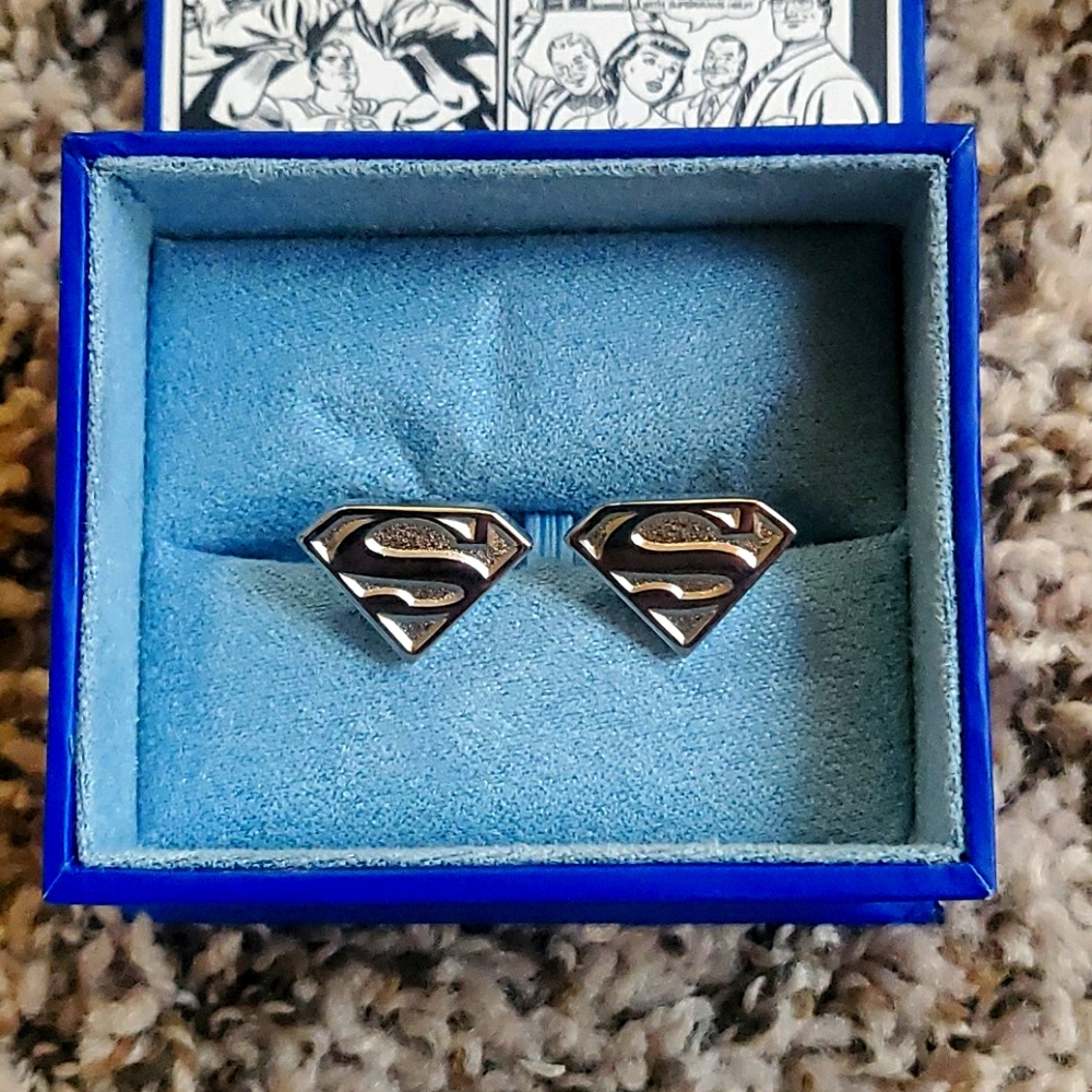 Superman Cuff links